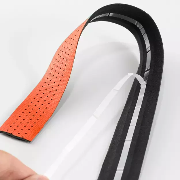 Rockbros Perforated Silicone Handlebar Tape - Orange 6