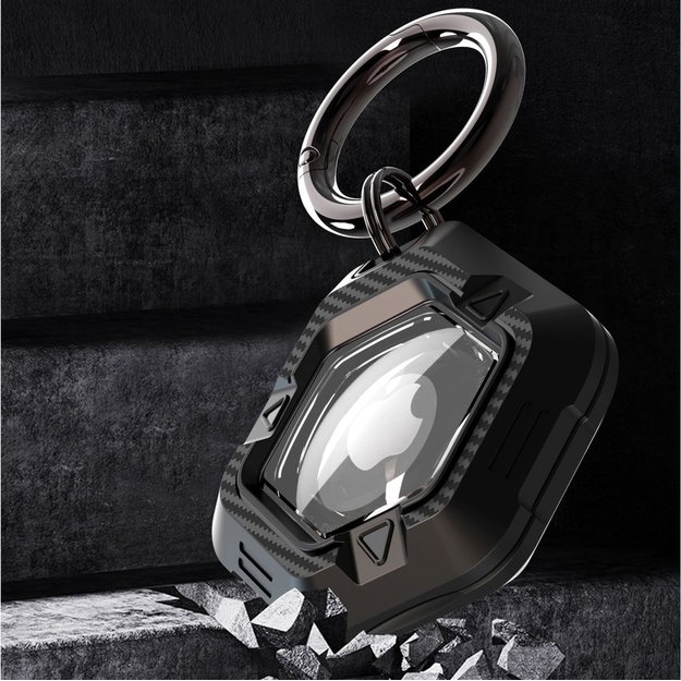 Tech-Protect Defense Case for Apple AirTag 1/2 - Black 5