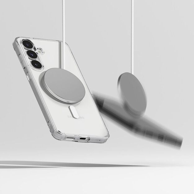 Ringke Fusion Magnetic MagSafe Case for Samsung Galaxy S25 FE - Clear 5