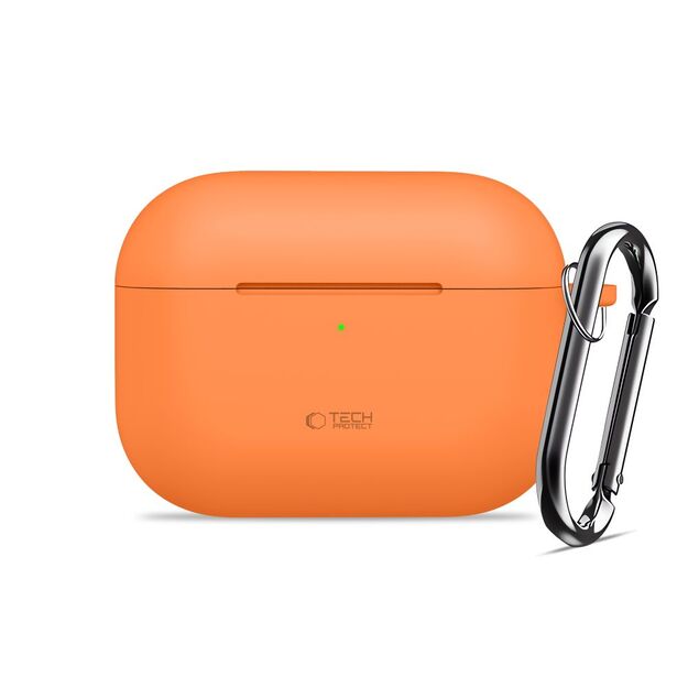 Tech-Protect Silicone Hook case for AirPods Pro - orange 1