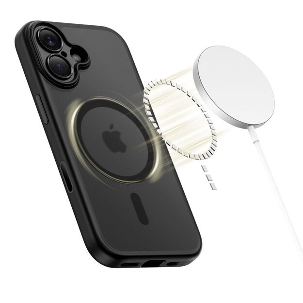 Tech-Protect Magpeak Magsafe CC Case for iPhone 17 - Matte Black 1