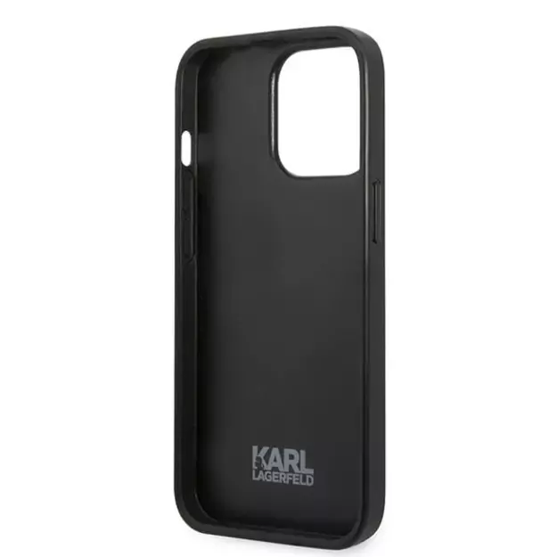 Karl Lagerfeld Flower Ikonik Karl case for iPhone 13 Pro / iPhone 13 - gray 6