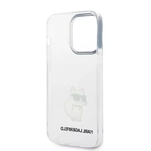 Karl Lagerfeld Ikonik Choupette case for iPhone 14 Pro - transparent 13