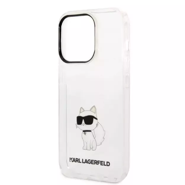 Karl Lagerfeld Ikonik Choupette case for iPhone 14 Pro - transparent 12