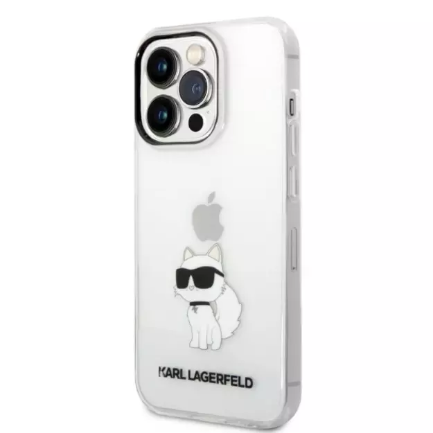 Karl Lagerfeld Ikonik Choupette case for iPhone 14 Pro - transparent 8