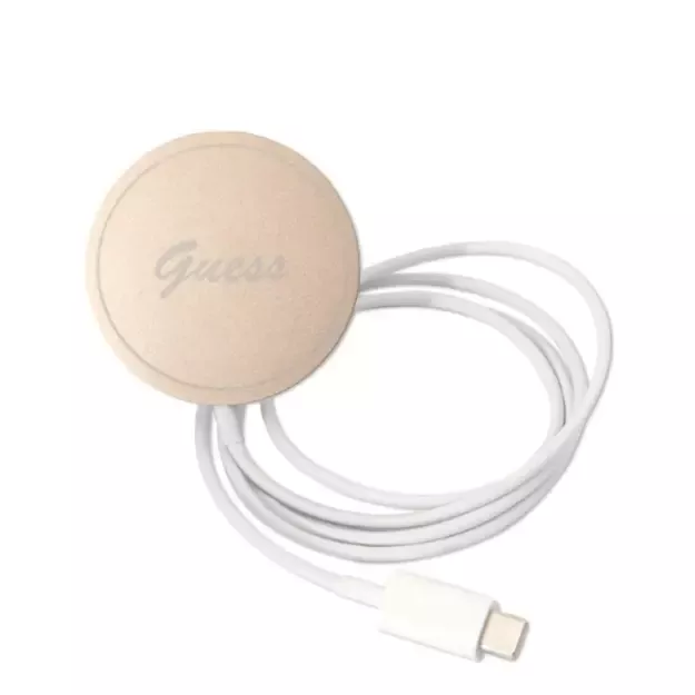 Set Guess GUBPP13LH4EACSK Case+ Charger iPhone 13 Pro black/black hard case 4G Print MagSafe 7