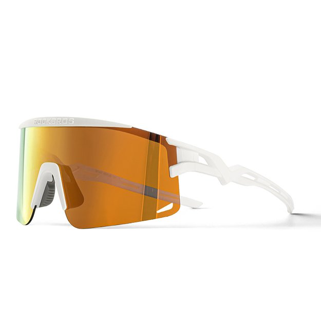 Rockbros Photochromic Cycling Glasses with UV Protection and Corrective Insert &ndash; White