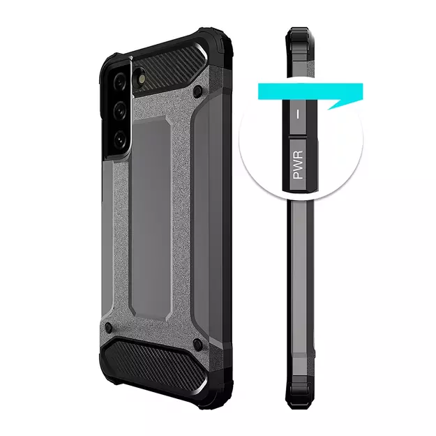 Hybrid Armor case for Samsung Galaxy S23+ armored hybrid cover blue 4