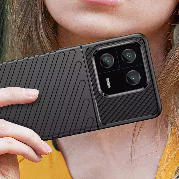 Thunder Case case for Xiaomi 13 Pro silicone armor case black 4