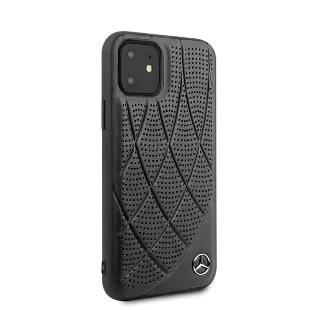 Mercedes MEHCP12SDIQBK iPhone 12 mini 5,4  czarny/black hardcase Bow Line 12