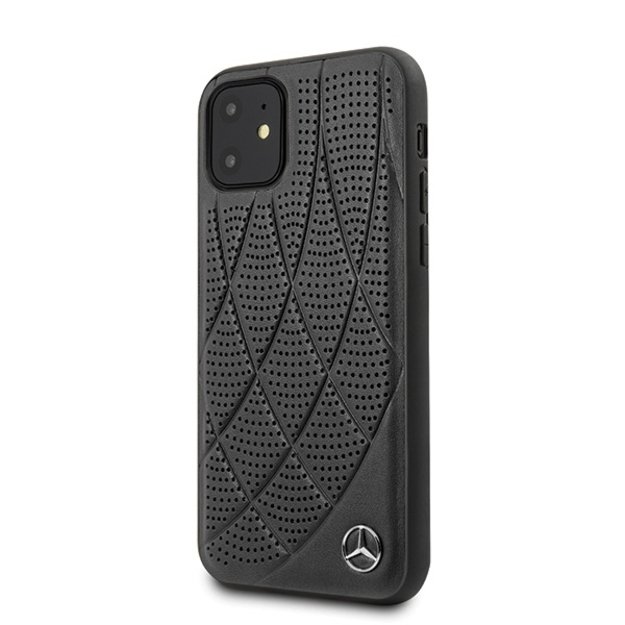 Mercedes MEHCP12SDIQBK iPhone 12 mini 5,4  czarny/black hardcase Bow Line 1
