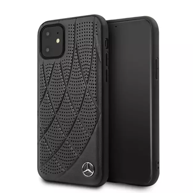 Mercedes MEHCP12SDIQBK iPhone 12 mini 5,4  czarny/black hardcase Bow Line