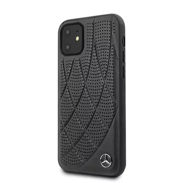 Mercedes MEHCP12SDIQBK iPhone 12 mini 5,4  czarny/black hardcase Bow Line 7