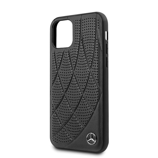Mercedes MEHCP12SDIQBK iPhone 12 mini 5,4  czarny/black hardcase Bow Line 2