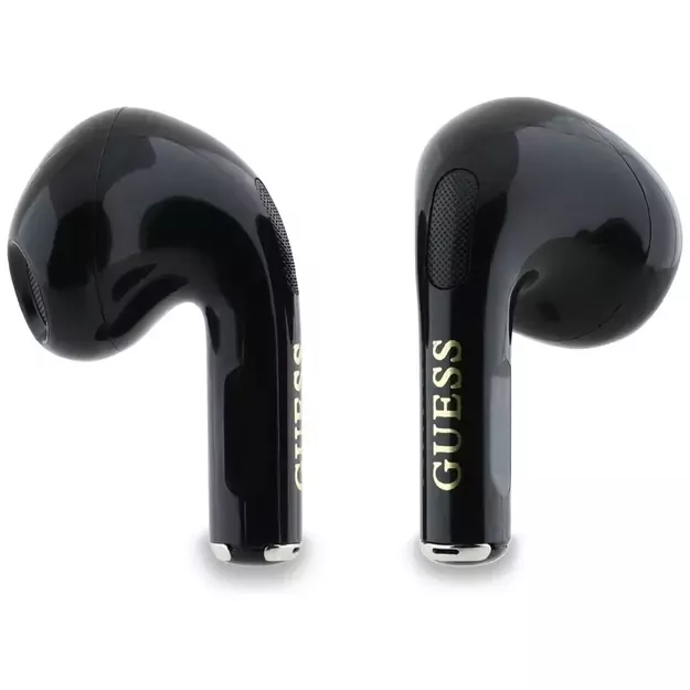 Guess Glossy Effect Printed Classic Logo &amp  Charm TWS headphones - black 4
