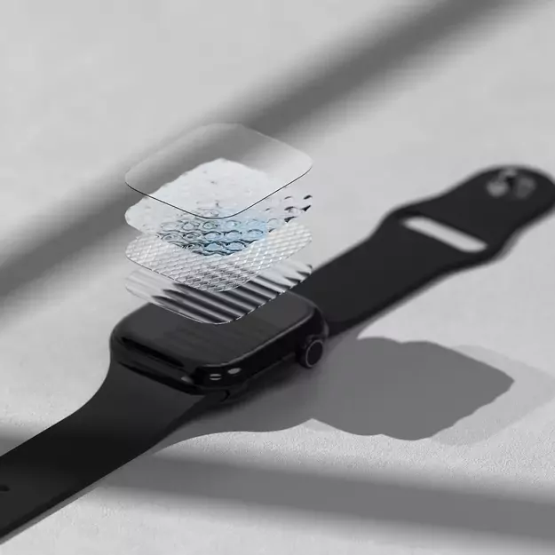 Ringke Dual Easy Pro 2-pack Protective Film for Apple Watch 10 46mm - Transparent 5