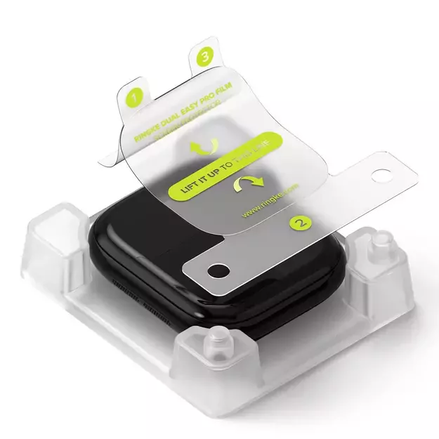 Ringke Dual Easy Pro 2-pack Protective Film for Apple Watch 10 46mm - Transparent 2