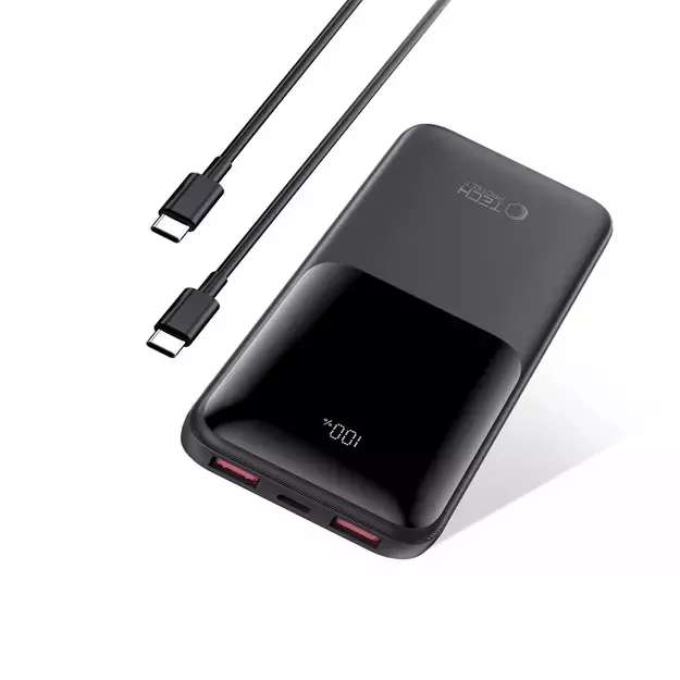 Powerbank Tech-Protect PB01 10000mAh 22.5W - black 10