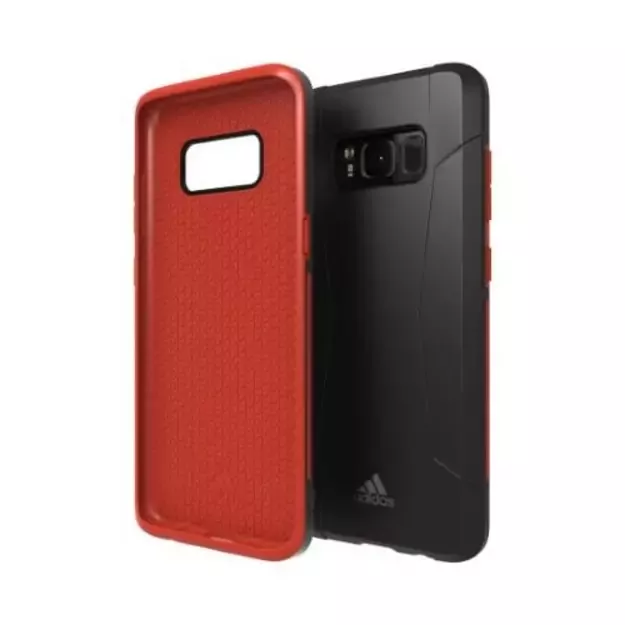 Adidas SP Solo Case for Samsung Galaxy S8 - Black and Red