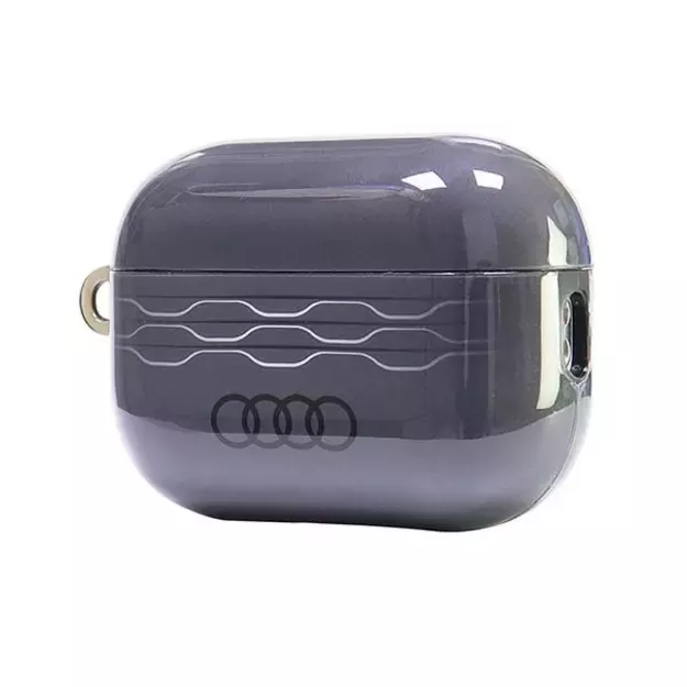 Audi IML Geometric Pattern AirPods Pro 2 Case - Gray 7