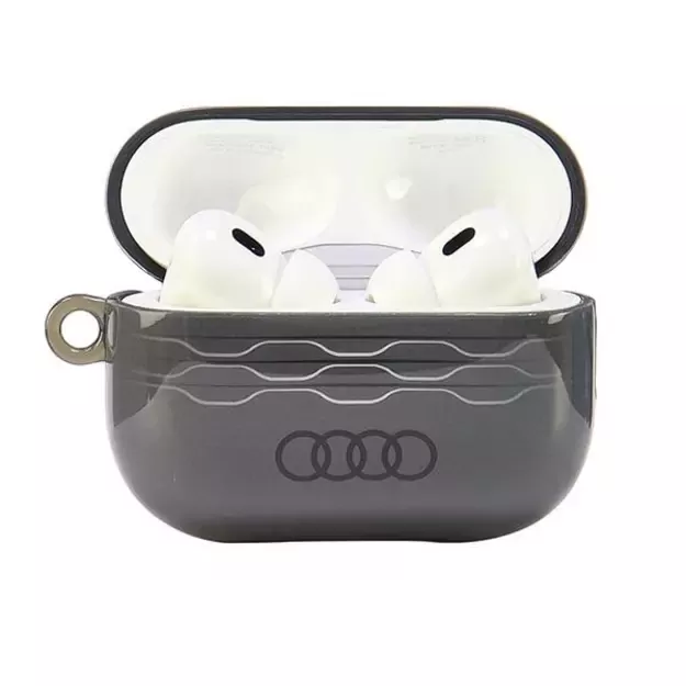 Audi IML Geometric Pattern AirPods Pro 2 Case - Gray 6