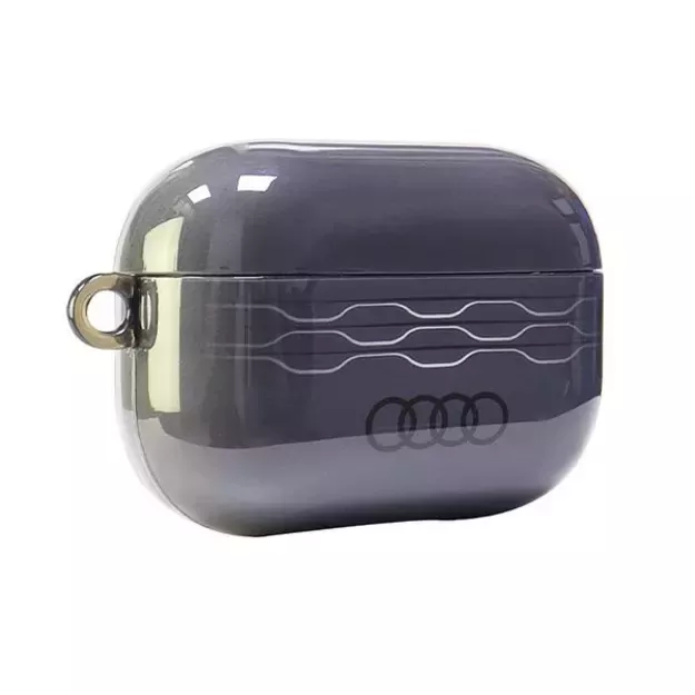 Audi IML Geometric Pattern AirPods Pro 2 Case - Gray 8