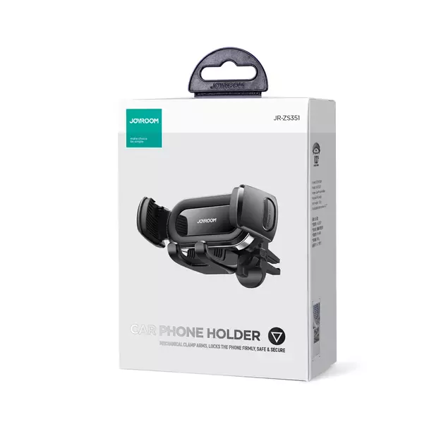 Joyroom JR-ZS351 phone holder for air vent - silver 14