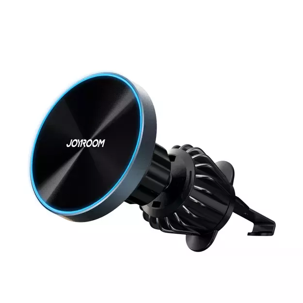 Joyroom magnetic car holder 15W wireless charger for air vent black (JR-ZS240 Pro) 1