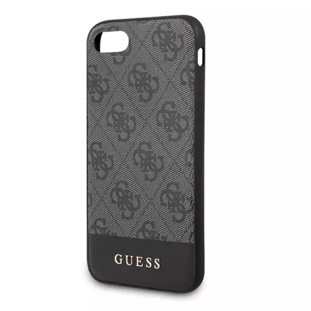 Guess 4G Stripe Collection case for iPhone 7 / 8 / SE 2020 / SE 2022 - gray 8
