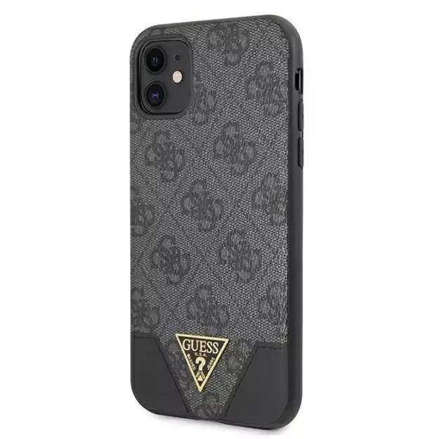 Guess 4G Triangle Collection case for iPhone 11 6.1&quot  / Xr - gray 8