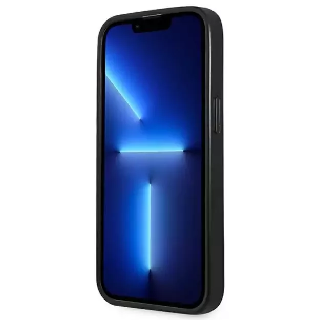 Guess Saffiano Triangle Logo case for iPhone 13 Pro / 13 6.1&quot  - silver 11