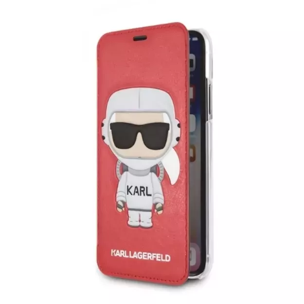 Karl Lagerfeld Karl Space Cosmonaut iPhone X/XS Case - Red 6