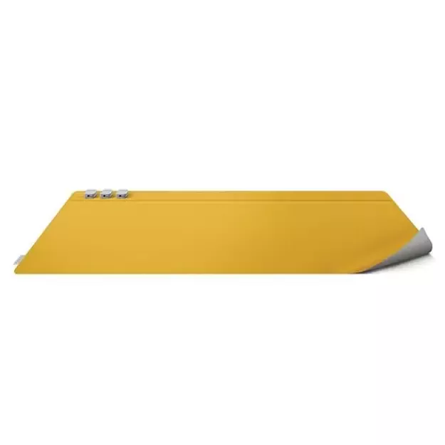 Uniq Hagen Magnetic Desk Pad Double-Sided Yellow-Gray