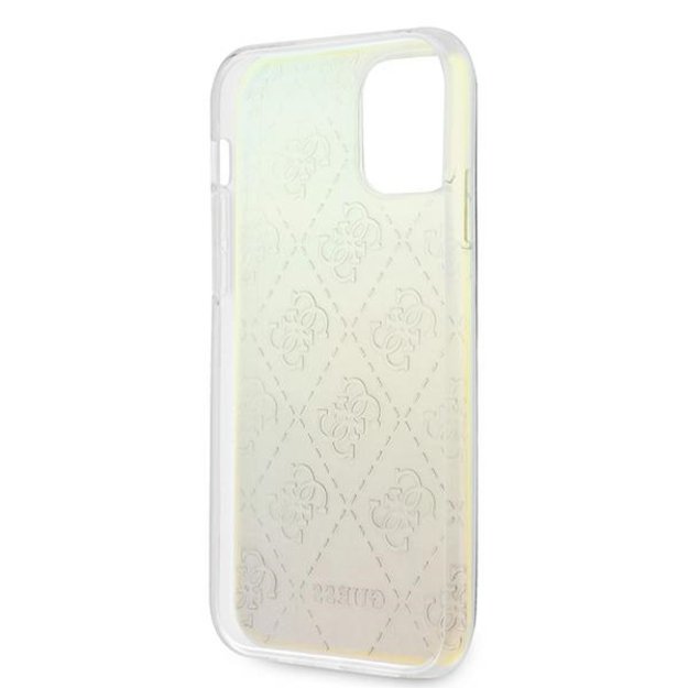 Guess GUHCP12M3D4GIRBL iPhone 12/12 Pro 6.1&quot  iridescent/iridescent hardcase 4G 3D Pattern Collection 6