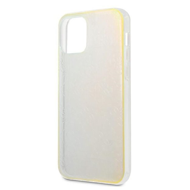 Guess GUHCP12M3D4GIRBL iPhone 12/12 Pro 6.1&quot  iridescent/iridescent hardcase 4G 3D Pattern Collection 5