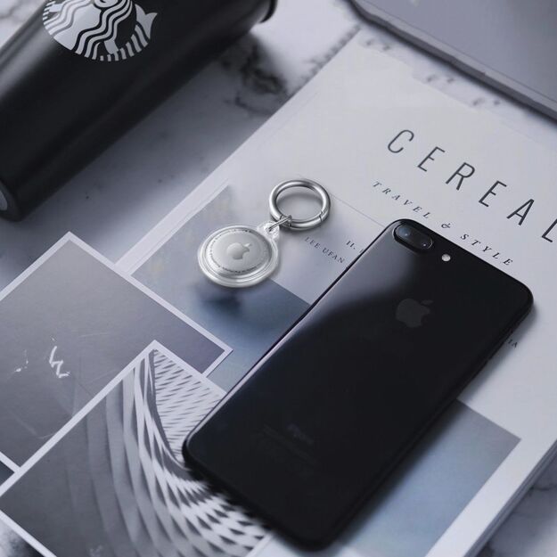 Tech-Protect Icon Case for Apple AirTag - Clear 3