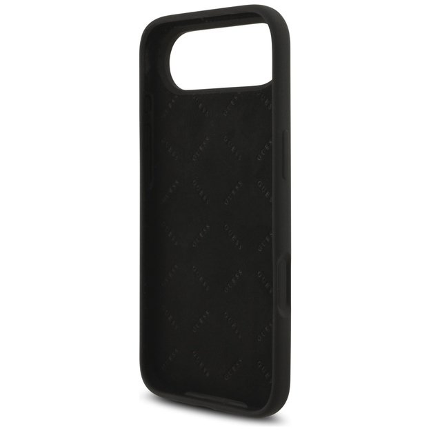 Guess Silicone Big 4G Script case for iPhone Air - black 2