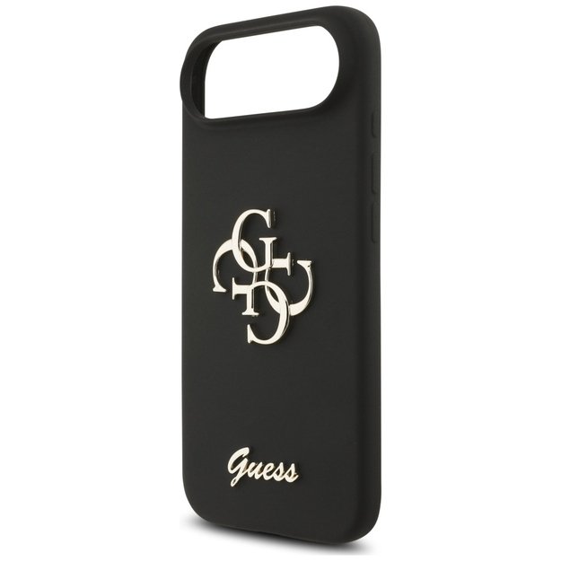 Guess Silicone Big 4G Script case for iPhone Air - black 1