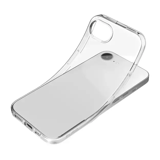 Puro Cover TPU Ultra-Slim  0.3 NUDE  for iPhone 16E, transparent 4