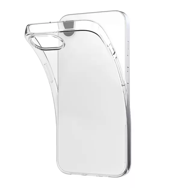 Puro Cover TPU Ultra-Slim  0.3 NUDE  for iPhone 16E, transparent 3