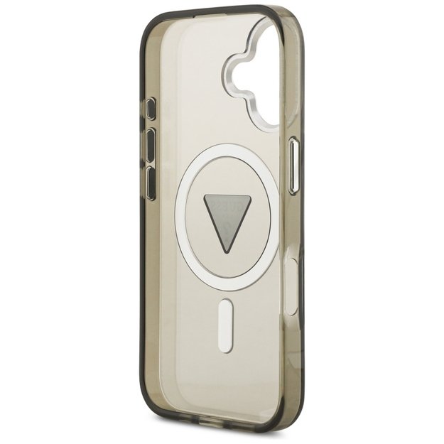 Guess IML Gradient Triangle Logo MagSafe case for iPhone 17 - olive 6