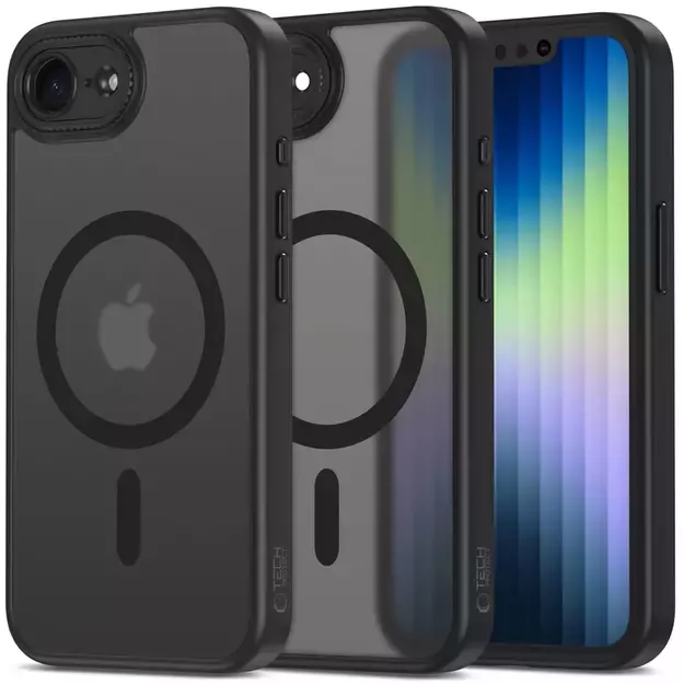 Tech-Protect MagCam MagSafe iPhone 16e Case - Matte Black