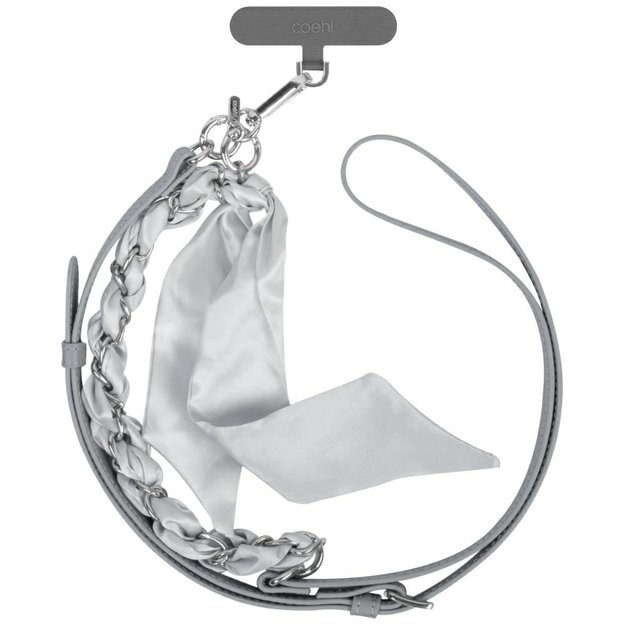 Uniq Coehl Caryne 2-in-1 phone lanyard - gray