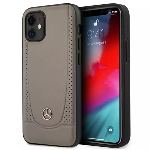 Mercedes MEHCP12SARMBR iPhone 12 mini 5,4  brązowy/brown hardcase Urban Line