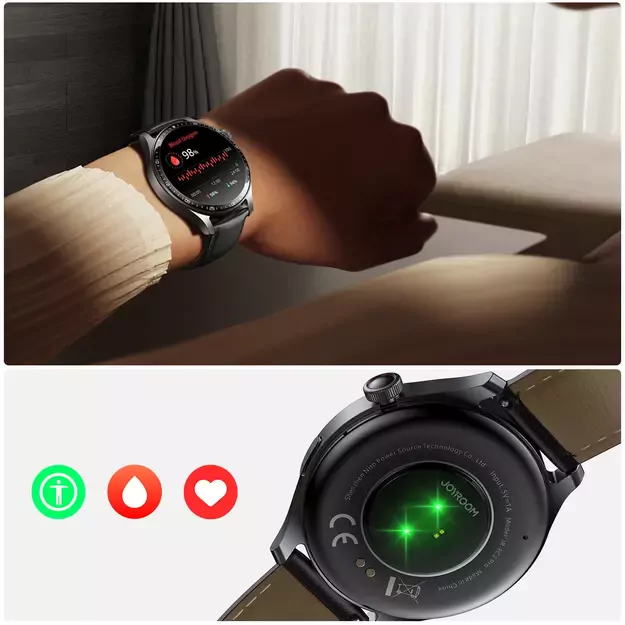 Joyroom Classic Series JR-FC2 Pro Smartwatch with Call Answering Function - Dark Gray 34