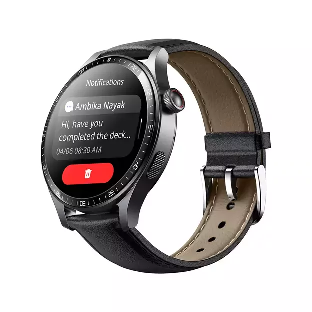 Joyroom Classic Series JR-FC2 Pro Smartwatch with Call Answering Function - Dark Gray 14