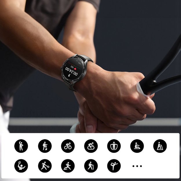 Joyroom Classic Series JR-FC2 Pro Smartwatch with Call Answering Function - Dark Gray 2