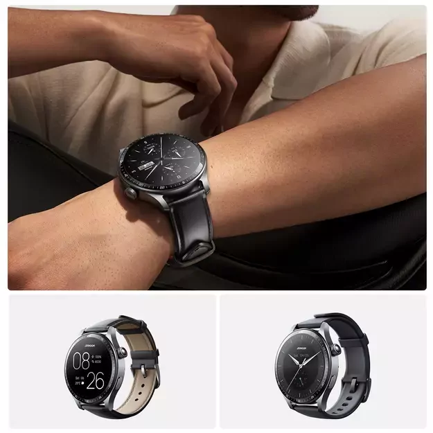 Joyroom Classic Series JR-FC2 Pro Smartwatch with Call Answering Function - Dark Gray 30
