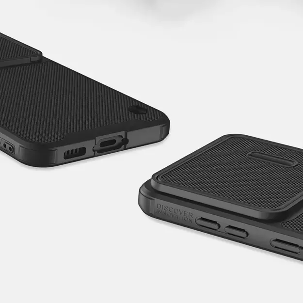 Nillkin Textured S Case for Samsung Galaxy S23, armored cover with camera cover, black 13