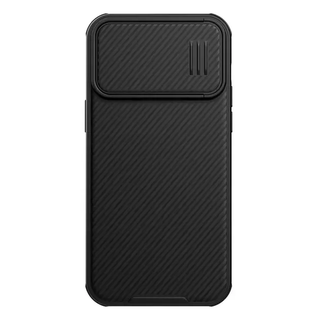 Nillkin CamShield S Case iPhone 14 Pro Max Armored Cover Camera Protector Black
